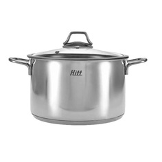 Кастрюля Hitt Dublin стеклянная крышка 3 л