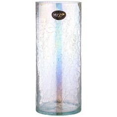 Ваза-цилиндр Muza Cracle white 14,6х35 см Муза