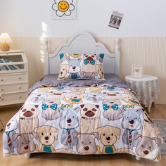 Комплект постельного белья Sofi De Marko Собачки Детский Полуторный