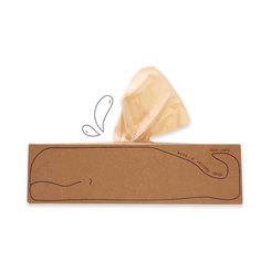 Салфетки бумажные Umbo бамбук детские кит 3 слоя, 100 шт