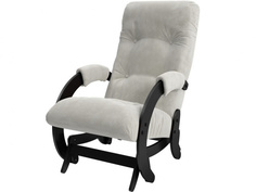 Кресло-глайдер, модель 68 венге, verona light grey (аврора) серый Avrora