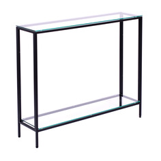 Консольный стол 1082-cb clear черный муар (all consoles) черный