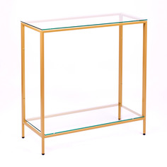 Консольный стол 1083-cg clear золотой (all consoles) золотой
