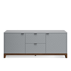 Тумба под тв cs043 (the idea) серый 139x56x45 см.