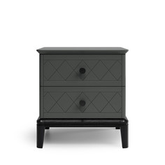 Прикроватная тумба cr001 (the idea) зеленый 48x51x44 см.