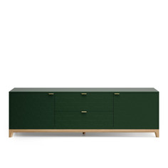 Тумба под тв cs090 (the idea) зеленый 184x56x45 см.