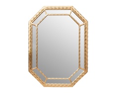 Зеркало (for miss) золотой 55.0x75.0x2.0 см.