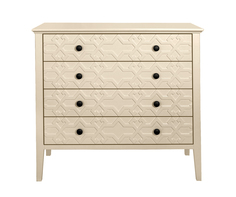 Комод бежевый комод friz beige современный классик (mak-interior) бежевый 90x84x41 см.