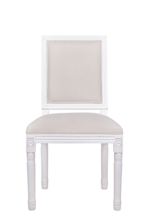 Обеденные стулья стул lotos white v2 (mak-interior) бежевый 50x94x59 см.