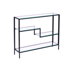 Консольный стол 1012-cb clear черный муар (all consoles) черный
