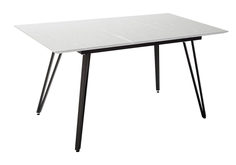 Стол раскладной диего мрамор бьянко (r-home) белый 140x75x80 см.