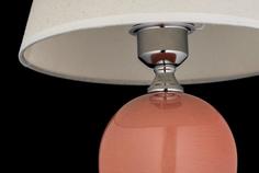 Настольная лампа arti lampadari noli e 4.1 p (lucia tucci) розовый