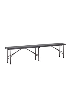 Скамейка складная кейт (stoolgroup) коричневый 183x43x28 см.