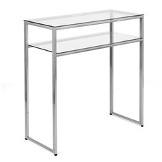 Консольный стол 1043-cs clear серебряный (all consoles) серебристый