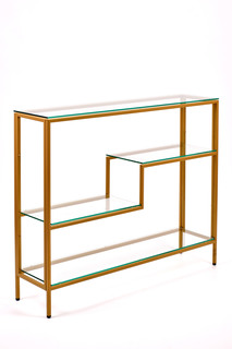 Консольный стол 1012-cg clear золотой (all consoles) золотой