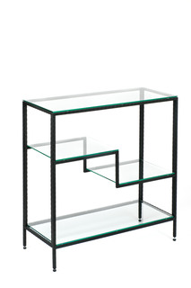 Консольный стол 1013-cb loft clear черный муар (all consoles) черный