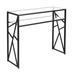 Консольный стол 1091-cb clear черный муар (all consoles) черный