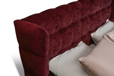 Кровать mars telas, mod interiors (mod interiors) красный 214x109 см.