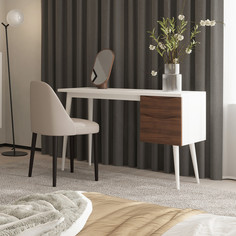 Туалетный столик sevilla, mod interiors (mod interiors) белый 45x75 см.