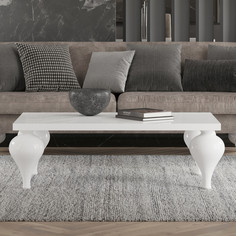 Журнальный столик palermo, fratelli barri (mod interiors) бежевый 80x41 см.