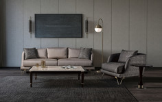 Журнальный столик jackie jackie, fratelli barri (mod interiors) белый 85x40 см.