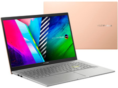 Ноутбук ASUS VivoBook 15 K513EA-L13418W Gold 90NB0SG3-M017T0 (Intel Core i5 1135G7 2.4 Ghz/16384Mb/512Gb SSD/Intel Iris Xe Graphics/Wi-Fi/Bluetooth/Cam/15.6/1920x1080/Windows 10)
