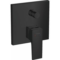 Смеситель для ванны Hansgrohe Metropol с механизмом, матовый черный (32546670, 01800180)