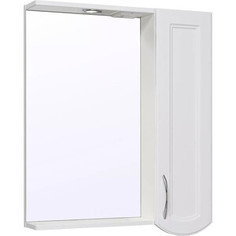Зеркальный шкаф Runo Неаполь 65х75 правый, белый (00-00001030) РУНО