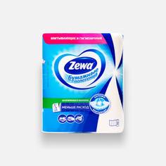 Бумажные полотенца Zewa, 1/2 листа, 2 рулона