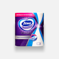 Бумажные полотенца Zewa Premium, 2 рулона