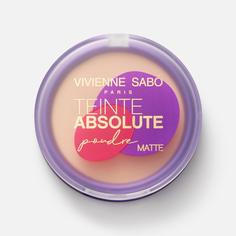 Пудра компактная матирующая Vivienne Sabo Teinte Absolute matte, тон 03