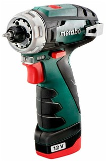 Акк. безударная дрель-шуруповерт Metabo PowerMaxx BS Basic 12В, кейс