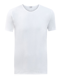 Базовая футболка из гладкого дышащего хлопка Zimmerli