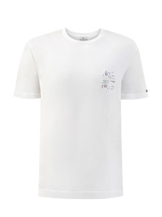 Базовая футболка из хлопка с аппликацией Cube Etro