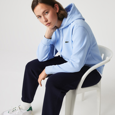 Женская худи Lacoste Loose Fit с удобным карманом-кенгуру