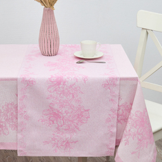 Скатерть-дорожка Milfler розовая Cozy Home