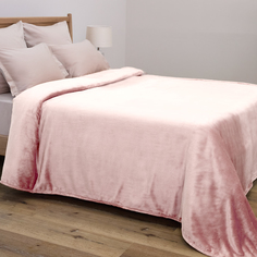 Плед Supersoft, бледно-розовый Cozy Home
