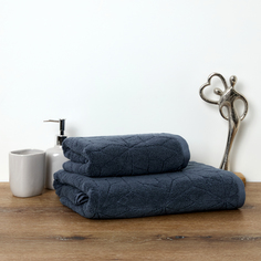 Полотенце махровое Grafico, синее Cozy Home