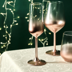 Бокал для шампанского Tanchez pink gold Cozy Home
