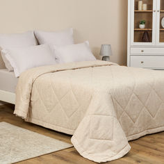 Покрывало Lucentezza, бежевое Cozy Home