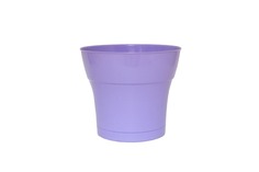 Цветочный горшок Wizzal Garden Tоскана c поддоном 4627148306984 2,25 л лаванда 1 шт.