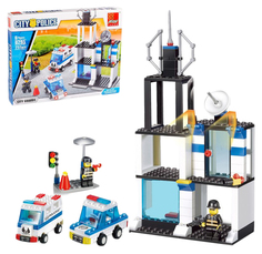 Конструктор «Полицейская станция», 252 детали PEIZHI