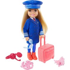 Кукла Barbie GTN90 Barbie Набор Карьера Челси кукла+аксессуары (Пилот)