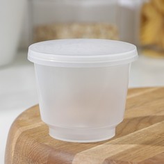 Контейнер пищевой ПластоС, 250 мл, с герметичной крышкой No Brand