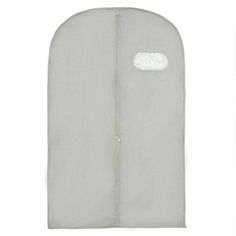 Чехол для одежды с окном 60×140 см, спанбонд, цвет серый No Brand