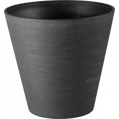 Цветочный горшок Teraplast Re-pot hoop round self watering 33703030238 5 л черный 1 шт.