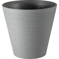 Цветочный горшок Teraplast Re-pot hoop round self watering 33703030241 5 л серый 1 шт.