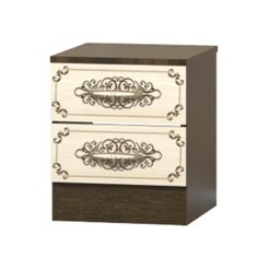 Тумба прикроватная Жасмин, 350х420х380, Венге/Белфорт No Brand