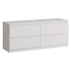 Тумба для ТВ 4ящ Кастор 1297х396х542 Белая No Brand