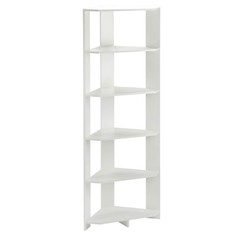 Стеллаж угловой №4, 480х480х1800, Белый No Brand